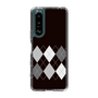 スリムプロテクションケース［ Nordic Argyle - Black ］
