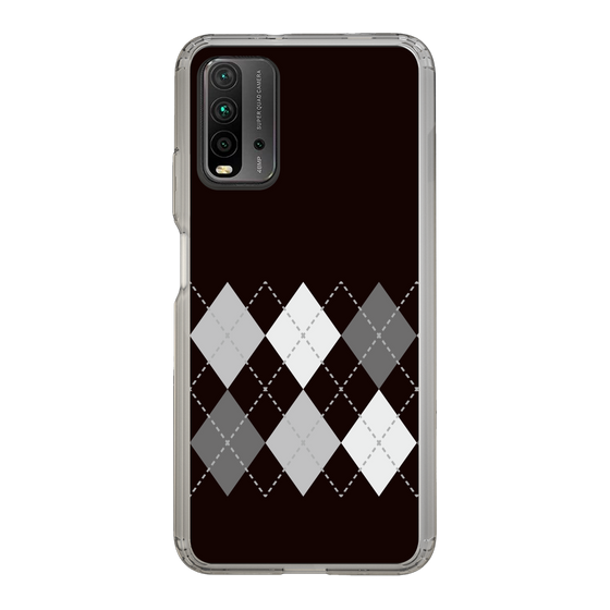 スリムプロテクションケース［ Nordic Argyle - Black ］