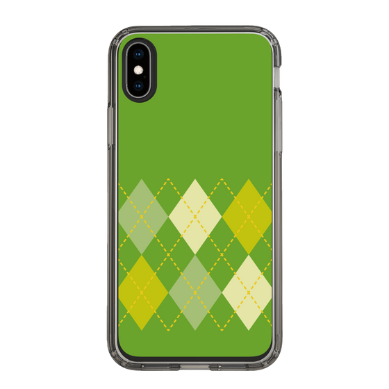 スリムプロテクションケース［ Nordic Argyle - Green ］