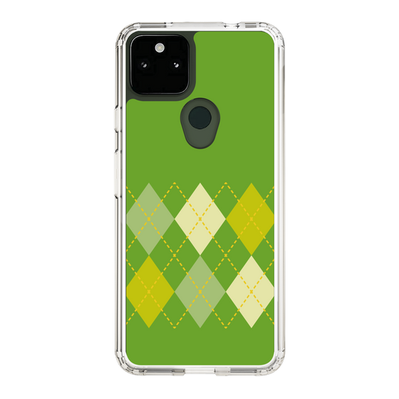 スリムプロテクションケース［ Nordic Argyle - Green ］