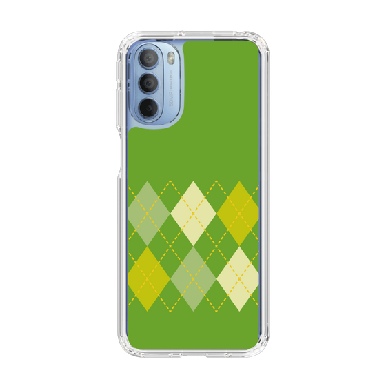 スリムプロテクションケース［ Nordic Argyle - Green ］