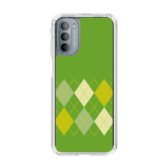 スリムプロテクションケース［ Nordic Argyle - Green ］