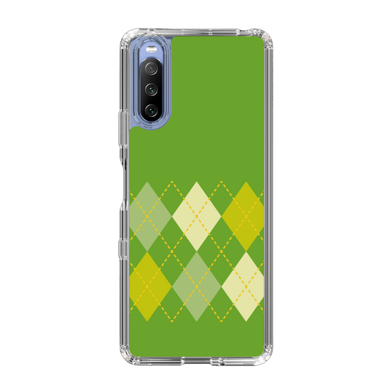 スリムプロテクションケース［ Nordic Argyle - Green ］