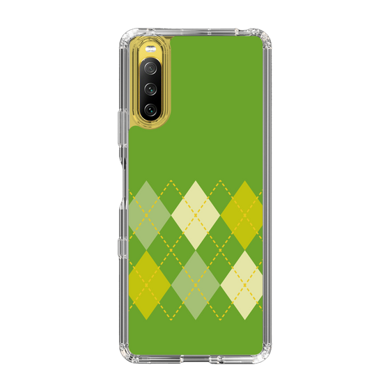 スリムプロテクションケース［ Nordic Argyle - Green ］