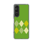 スリムプロテクションケース［ Nordic Argyle - Green ］