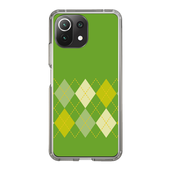 スリムプロテクションケース［ Nordic Argyle - Green ］