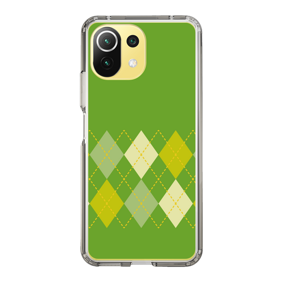 スリムプロテクションケース［ Nordic Argyle - Green ］