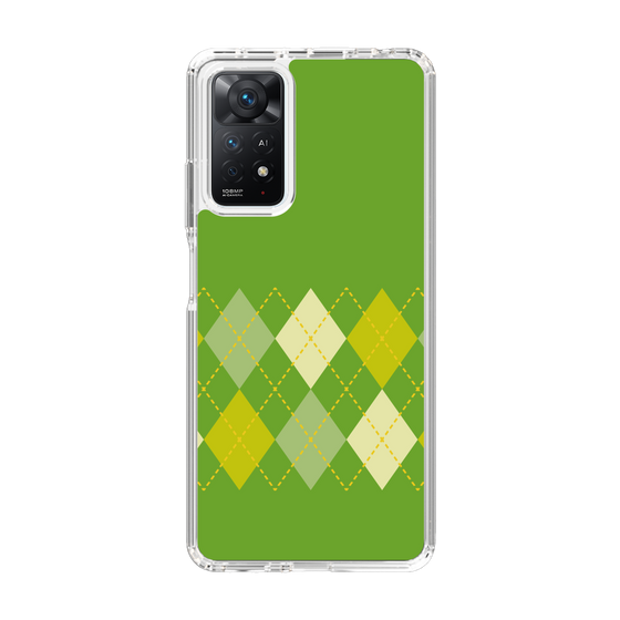 スリムプロテクションケース［ Nordic Argyle - Green ］