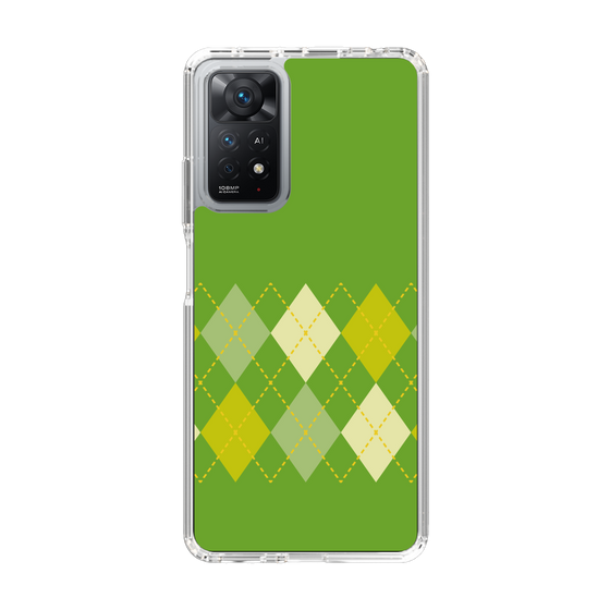 スリムプロテクションケース［ Nordic Argyle - Green ］
