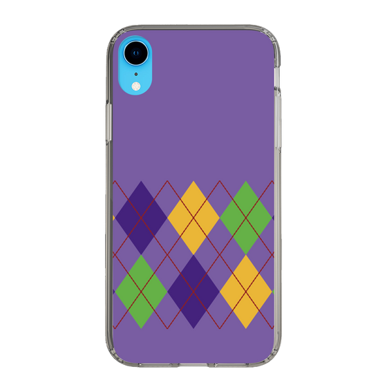 スリムプロテクションケース［ Nordic Argyle - Purple ］