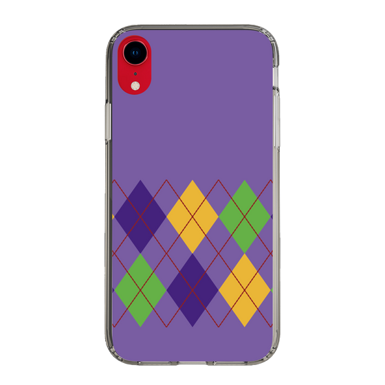 スリムプロテクションケース［ Nordic Argyle - Purple ］