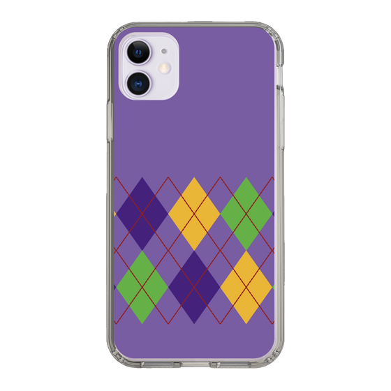 スリムプロテクションケース［ Nordic Argyle - Purple ］