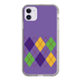 スリムプロテクションケース［ Nordic Argyle - Purple ］