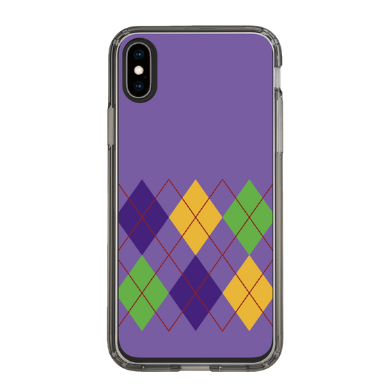 スリムプロテクションケース［ Nordic Argyle - Purple ］