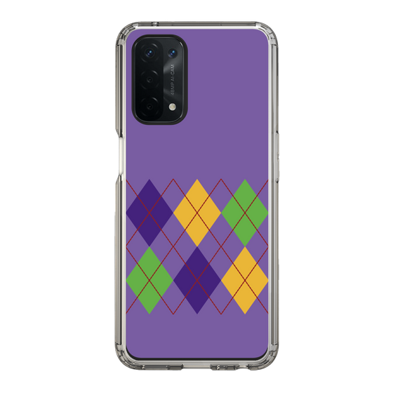 スリムプロテクションケース［ Nordic Argyle - Purple ］