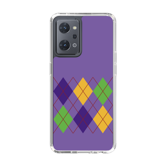 スリムプロテクションケース［ Nordic Argyle - Purple ］