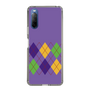 スリムプロテクションケース［ Nordic Argyle - Purple ］