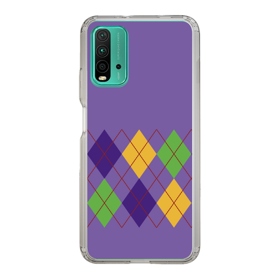 スリムプロテクションケース［ Nordic Argyle - Purple ］