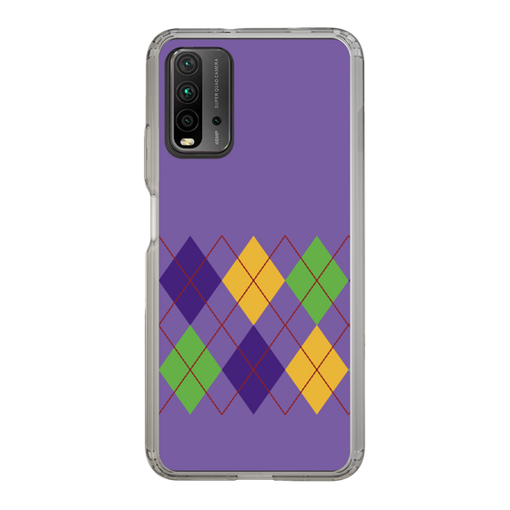 スリムプロテクションケース［ Nordic Argyle - Purple ］