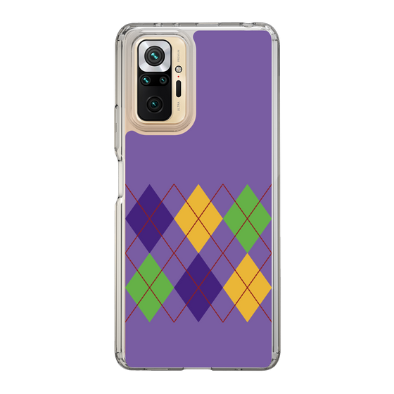 スリムプロテクションケース［ Nordic Argyle - Purple ］