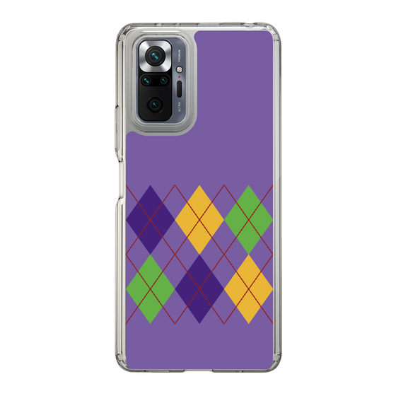 スリムプロテクションケース［ Nordic Argyle - Purple ］
