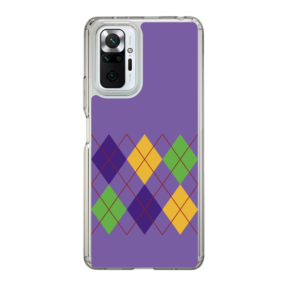 スリムプロテクションケース［ Nordic Argyle - Purple ］