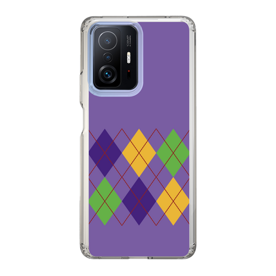 スリムプロテクションケース［ Nordic Argyle - Purple ］