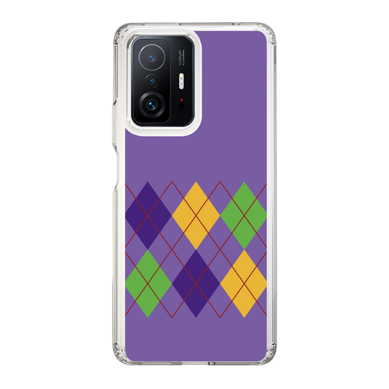 スリムプロテクションケース［ Nordic Argyle - Purple ］