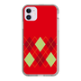 スリムプロテクションケース［ Nordic Argyle - Red ］