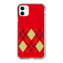スリムプロテクションケース［ Nordic Argyle - Red ］