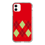 スリムプロテクションケース［ Nordic Argyle - Red ］