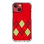 スリムプロテクションケース［ Nordic Argyle - Red ］