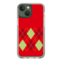 スリムプロテクションケース［ Nordic Argyle - Red ］