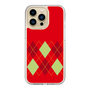 スリムプロテクションケース［ Nordic Argyle - Red ］