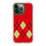 スリムプロテクションケース［ Nordic Argyle - Red ］