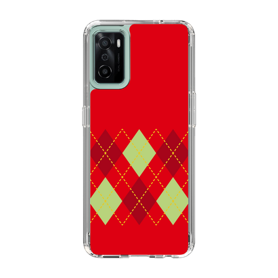 スリムプロテクションケース［ Nordic Argyle - Red ］