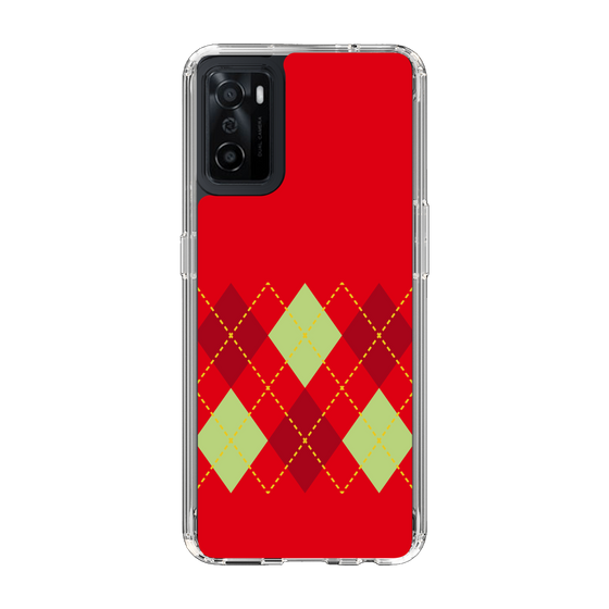 スリムプロテクションケース［ Nordic Argyle - Red ］