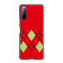 スリムプロテクションケース［ Nordic Argyle - Red ］