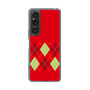 スリムプロテクションケース［ Nordic Argyle - Red ］