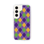 スリムプロテクションケース［ Argyle - Purple ］