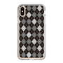 スリムプロテクションケース［ Argyle - Black ］
