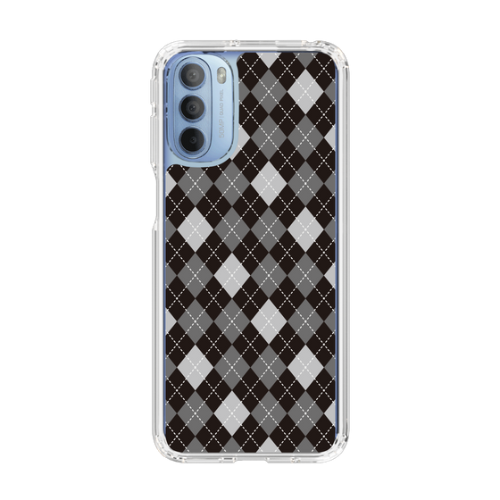 スリムプロテクションケース［ Argyle - Black ］