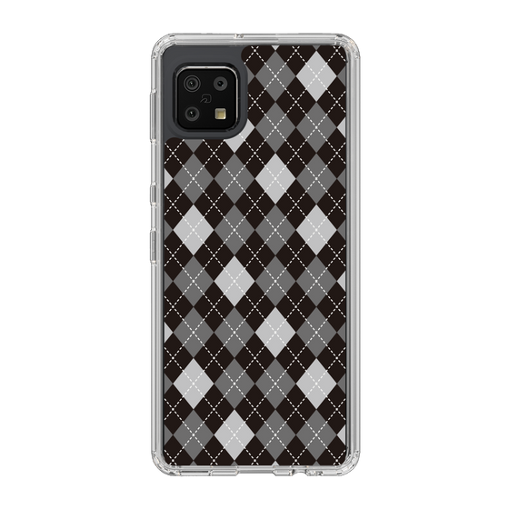 スリムプロテクションケース［ Argyle - Black ］