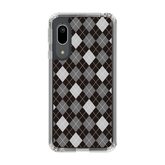 スリムプロテクションケース［ Argyle - Black ］