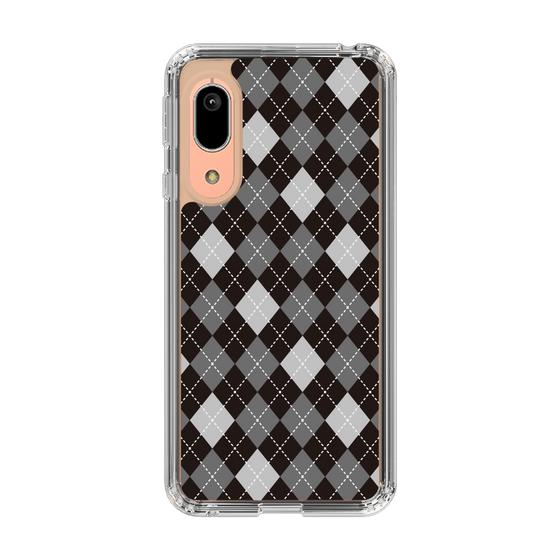 スリムプロテクションケース［ Argyle - Black ］