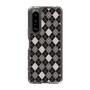スリムプロテクションケース［ Argyle - Black ］