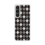 スリムプロテクションケース［ Argyle - Black ］