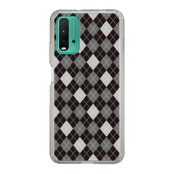 スリムプロテクションケース［ Argyle - Black ］