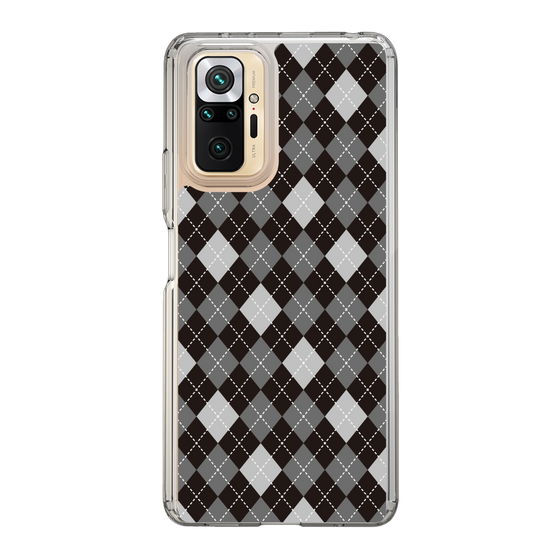 スリムプロテクションケース［ Argyle - Black ］