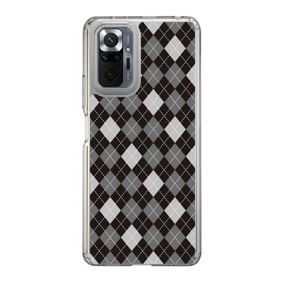 スリムプロテクションケース［ Argyle - Black ］